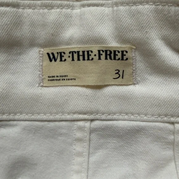 We The Free Snowy White Flare Jeans Size 31 - Picture 2 of 12